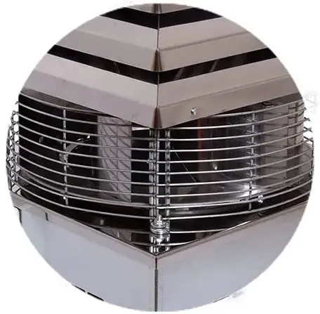Gemi Aspirafumo Professionale Inox AISI 304 con Regolatore
