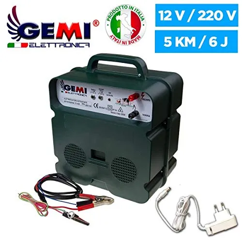 Gemi Elettrificatore B/12 Recinto Elettrico Solare 50W
