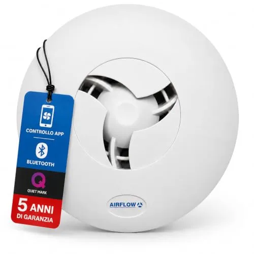 Airflow iCONsmart 15 MST Aspiratore Bagno 100 mm PIR Timer