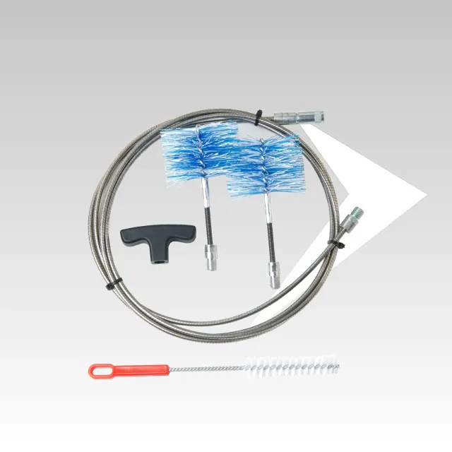 AMR Top KPI62001 kit spazzacamino pellet 6 m scovoli 80+100 mm