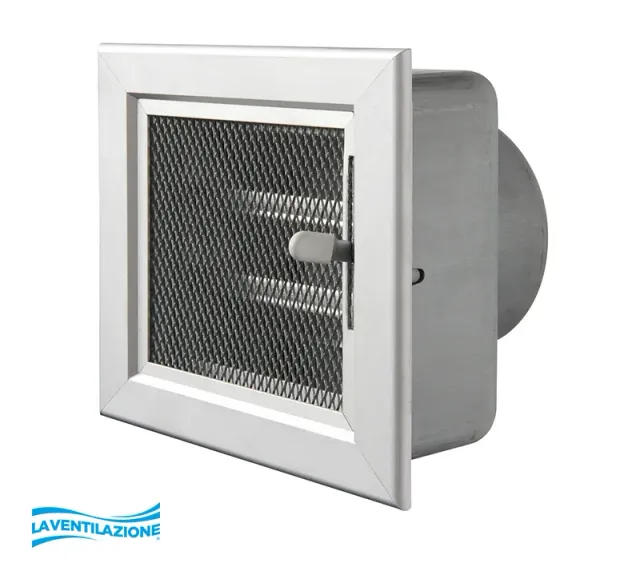 La Ventilazione Griglia da Incasso con Serranda Aerazione