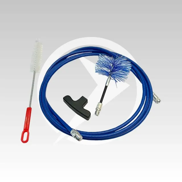 AMR Top KP31002 kit spazzacamino pellet 3 m scovolo 80 mm nylon