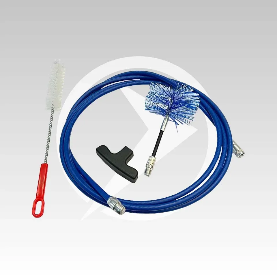 AMR Top KP31002 kit spazzacamino pellet 3 m scovolo 80 mm nylon