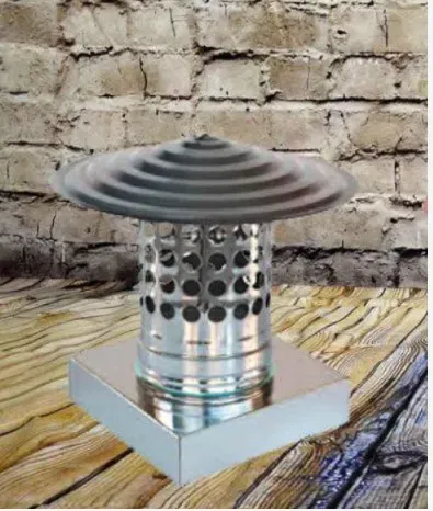 Piemme Comignolo cinese base quadrata comignolo camino antivento