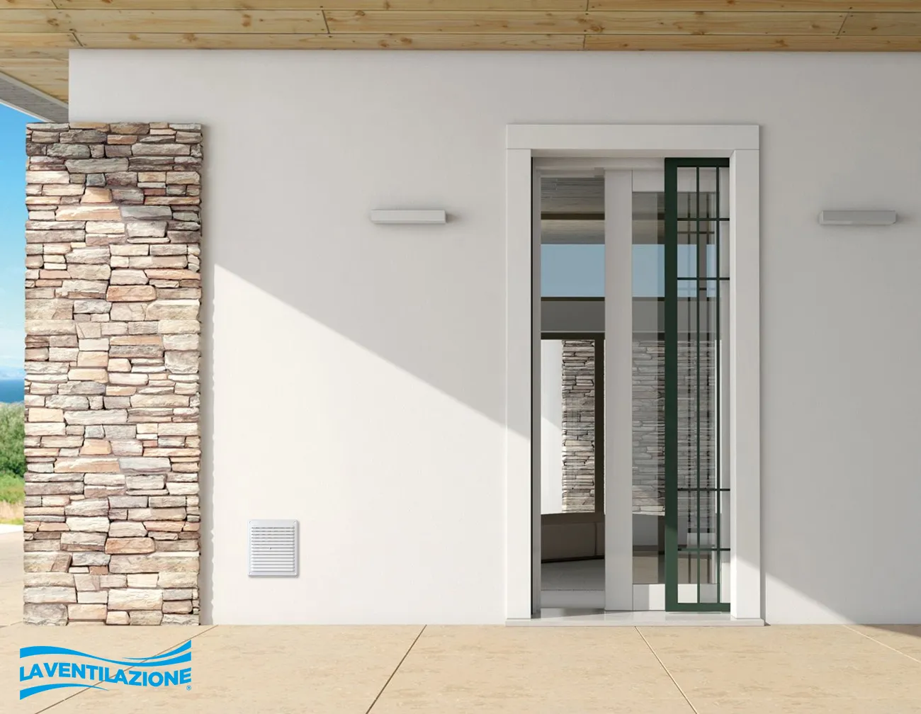 La Ventilazione Griglia 204x230 mm sovrapporre aerazione