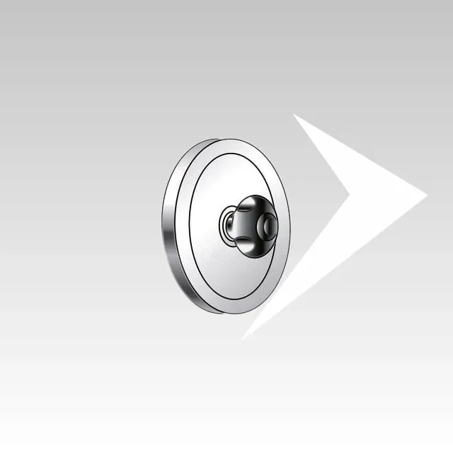 AMR Top SP172 tappo ispezione inox T200 monoparete