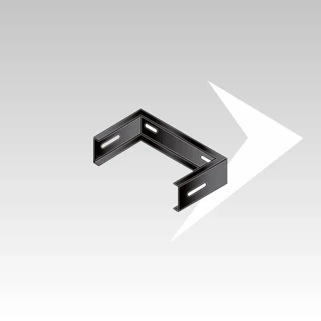 AMR Top DP10 Black DPCN139 distanziale collare muro nero 50-100 mm