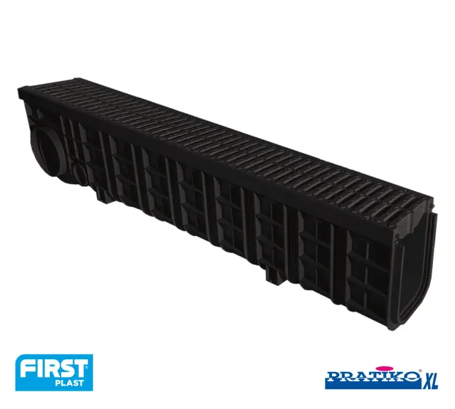 La Ventilazione 130XL alto canale PP griglia C250