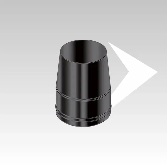 AMR Top DP10 DPCN120 terminale tronco conico nero