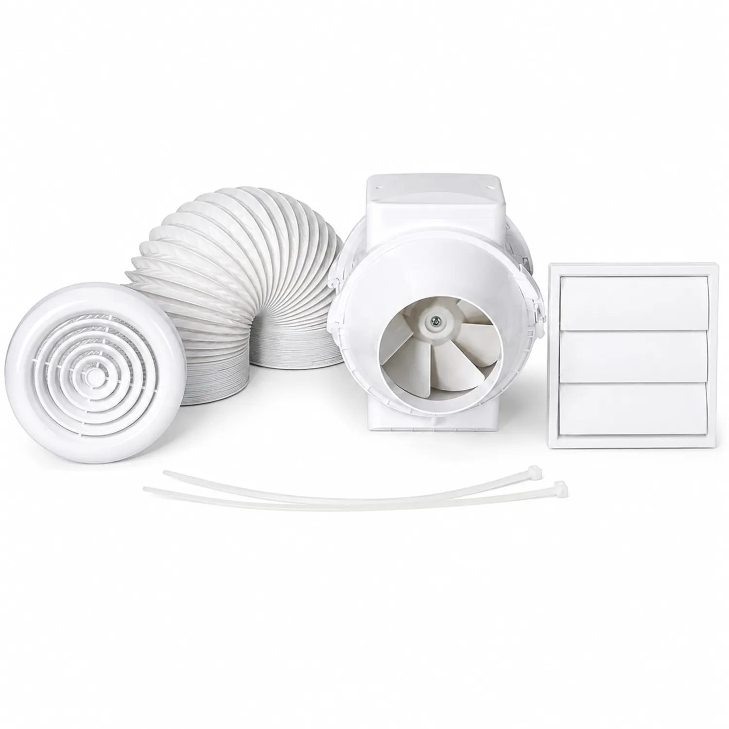 Airflow Aventa 100B Estrattore In Linea 100 mm Basic 2 Velocità