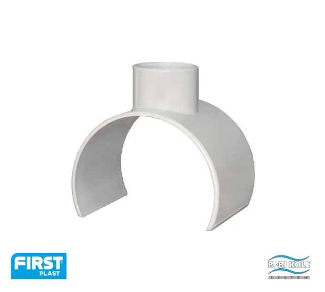 La Ventilazione Sella Innesto Idrosanitaria PVC Arancio