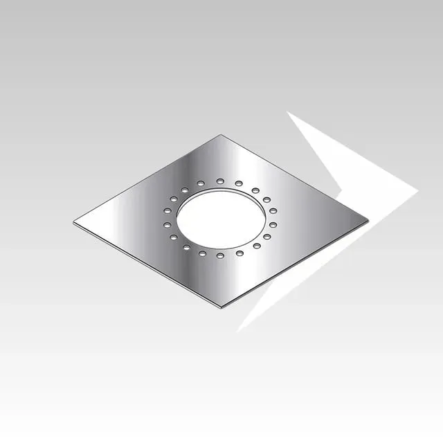 AMR Top SP169 piastra tagliafuoco superiore inox