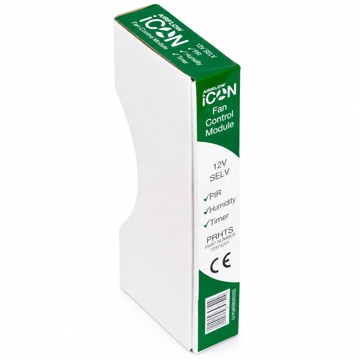 Airflow iCON PRHTS modulo timer umidità PIR aspiratore 12V