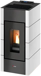 Cadel Cristal 9 stufa a pellet 9 kW camera stagna