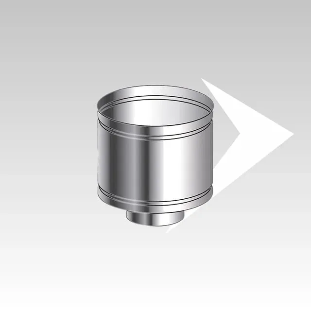 AMR Top DPA1023 terminale anti intemperie coassiale inox