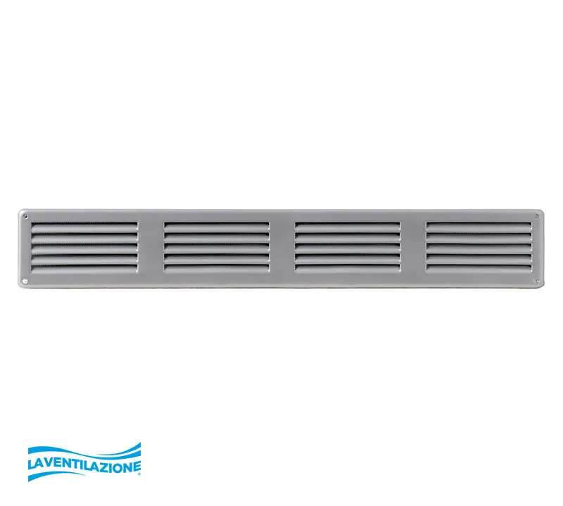 La Ventilazione Griglia rettangolare 400x60 mm da sovrapporre
