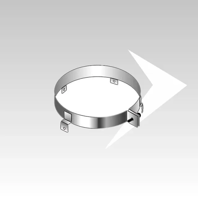 AMR Top DP25 DPC2561 collare passaggio tetto doppia parete