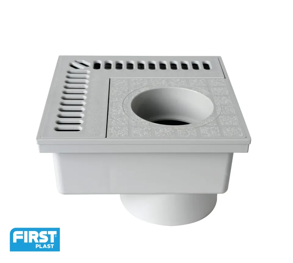 La Ventilazione Chiusino sifonato 200x200 mm balconi PVC