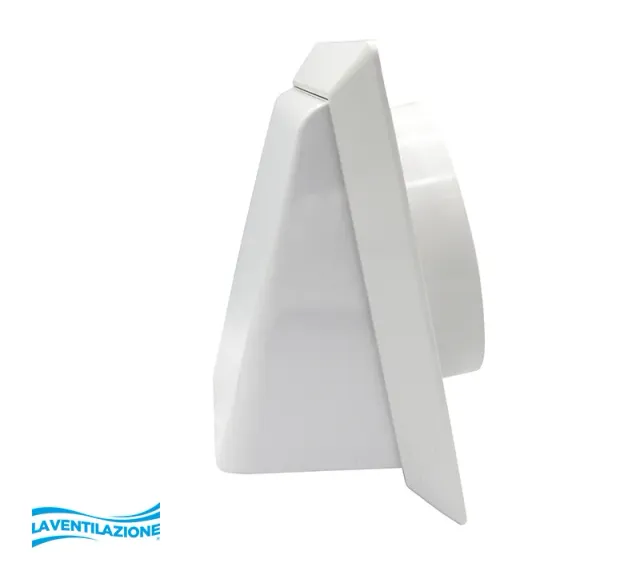 La Ventilazione Cappetta antivento Ø 125 mm tubo tondo