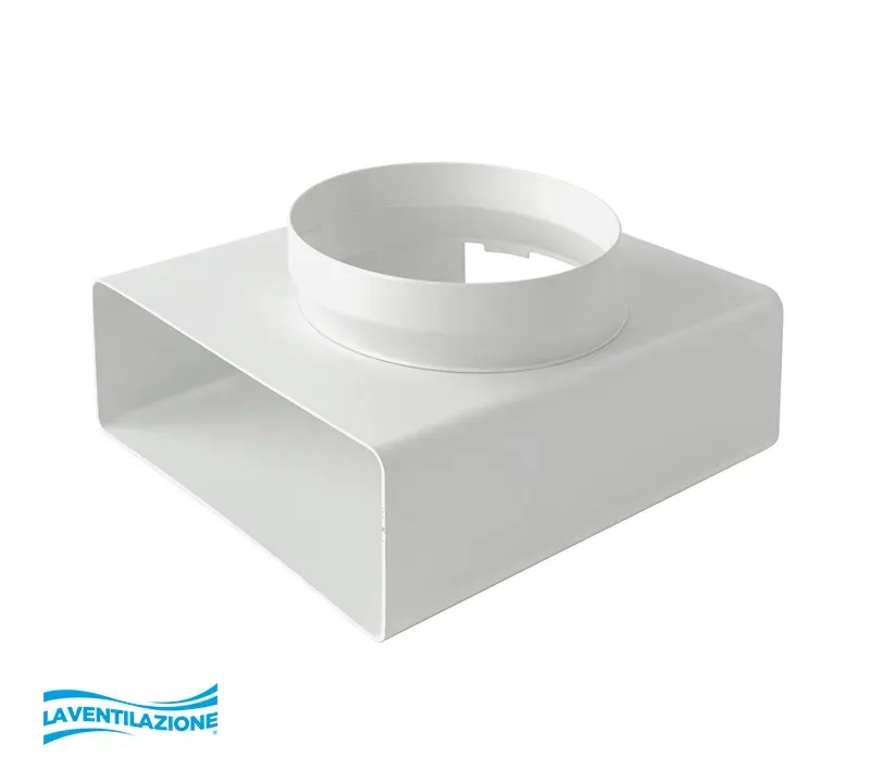 La Ventilazione Raccordo a T 220x90-Ø150 mm canalizzato