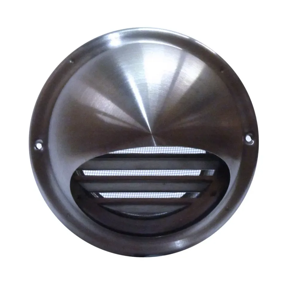 Airflow 52644601 Presa Aria Inox Tonda 150 mm con Feritoie