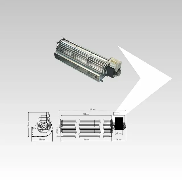 AMR Top Trial THS30B5-011-D2 ventilatore ventola 302 mm