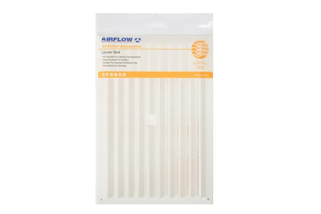 Airflow griglia 250x174 mm con zanzariera verniciabile