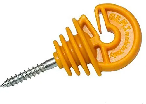 Gemi Kit 200 Isolatori Pali Legno 30 mm