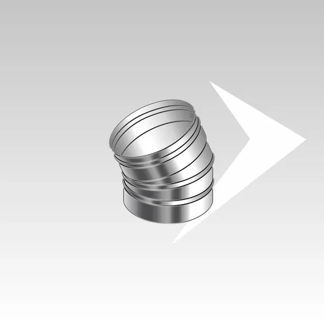 AMR Top SP SP110 Curva 30° Monoparete Inox