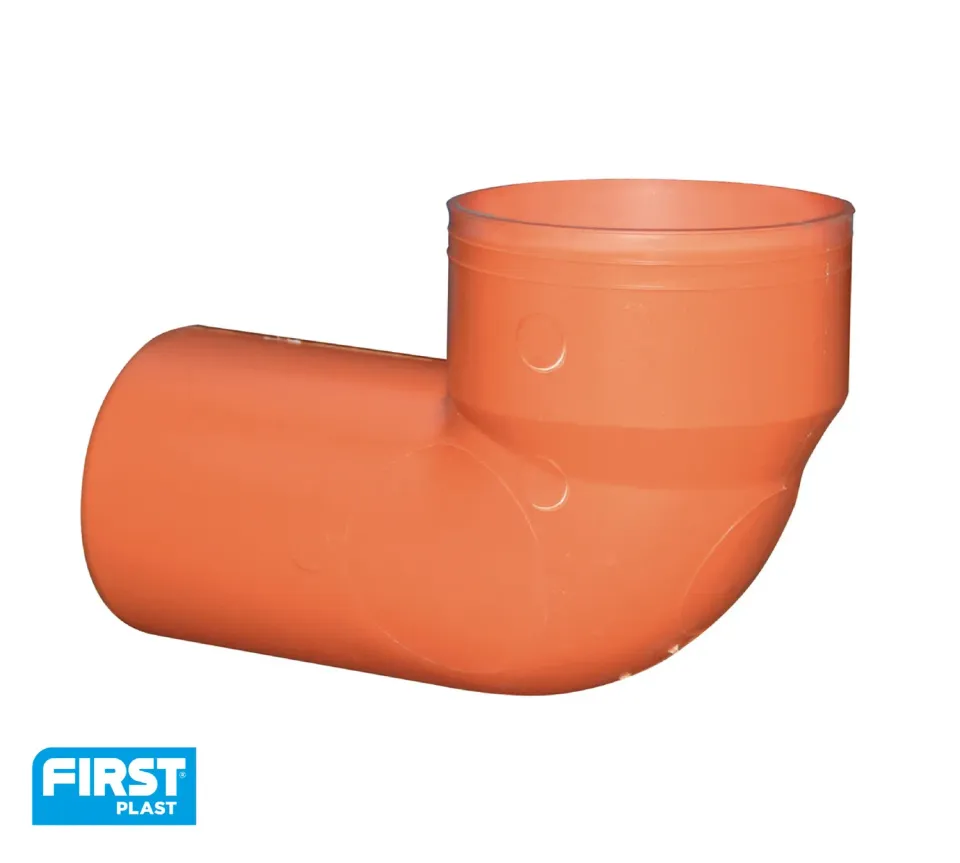 La Ventilazione Gamma Completamento Curva WC Bassa Arancio Scarico