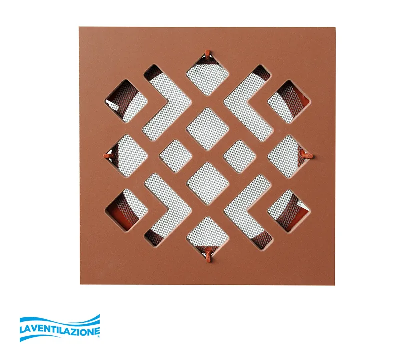 La Ventilazione Griglia ceramica Mimosa aerazione smaltata