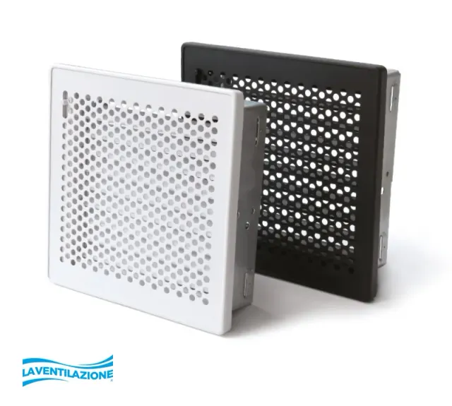 La Ventilazione Flow Griglia incasso con serranda aerazione