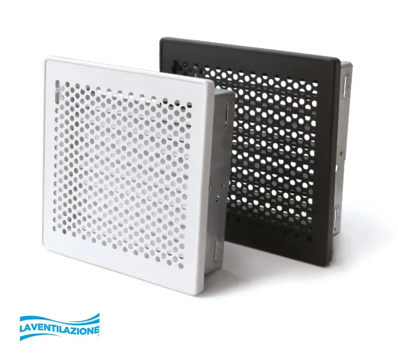 La Ventilazione Flow Griglia incasso con serranda aerazione