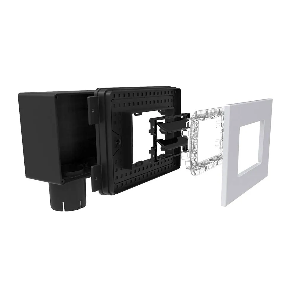 Disappair 503 scatola bocchetta VMC placche elettriche 163x123