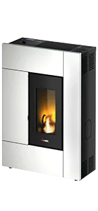 Cadel Spirit 5,2 kW stufa a pellet ermetica in acciaio