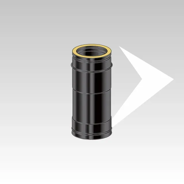 AMR Top DP10 Black DPCN105 tubo telescopico nero