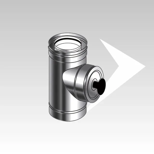 AMR Top CXP15 elemento ispezione coassiale PPs inox