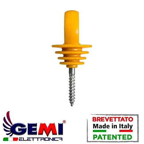 Gemi Kit 200 Isolatori Pali Legno 30 mm