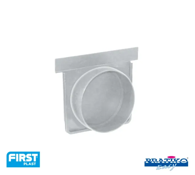La Ventilazione Testata PP canale 130 Easy alto h 110 mm
