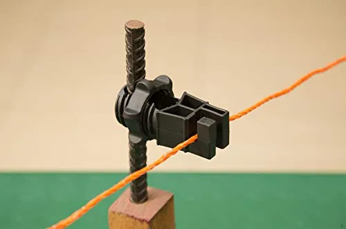 Gemi Isolatori Recinto Elettrico Pali Ferro 100 pz 30 mm