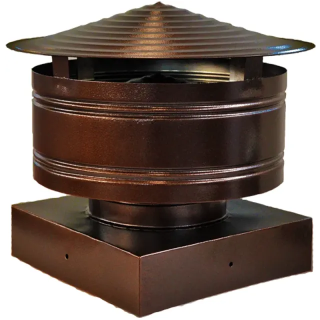 Piemme Comignolo Antipioggia canna fumaria inox
