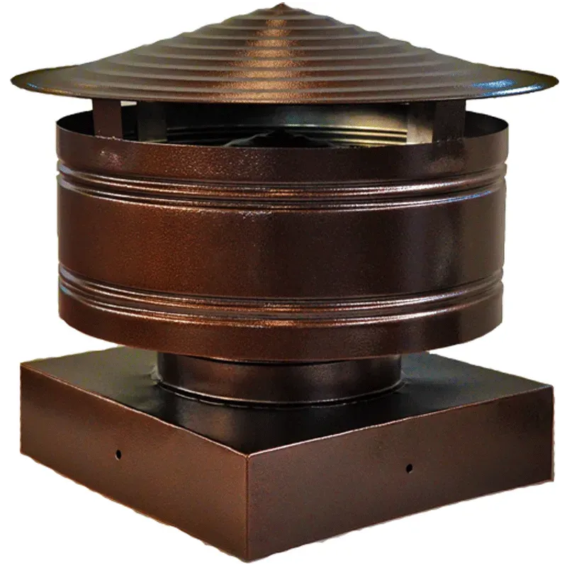 Piemme Comignolo Antipioggia canna fumaria inox