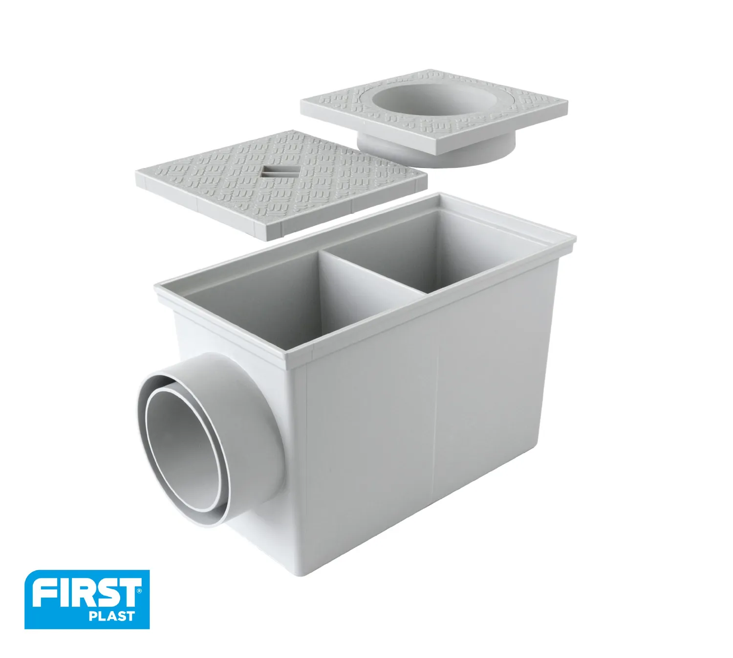 La Ventilazione pozzetto pluviale sifonato 165x320 mm