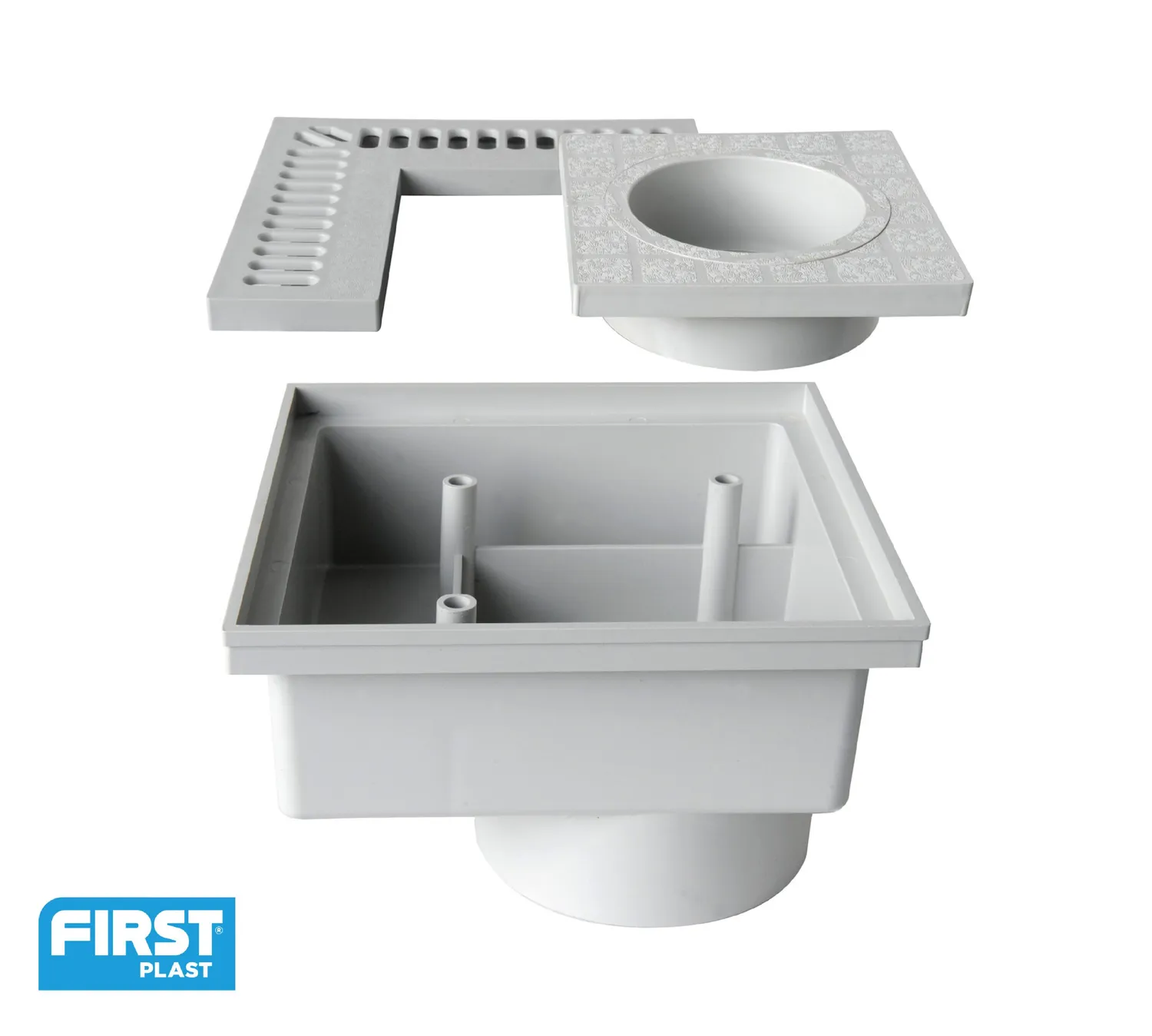 La Ventilazione Chiusino sifonato 200x200 mm balconi PVC