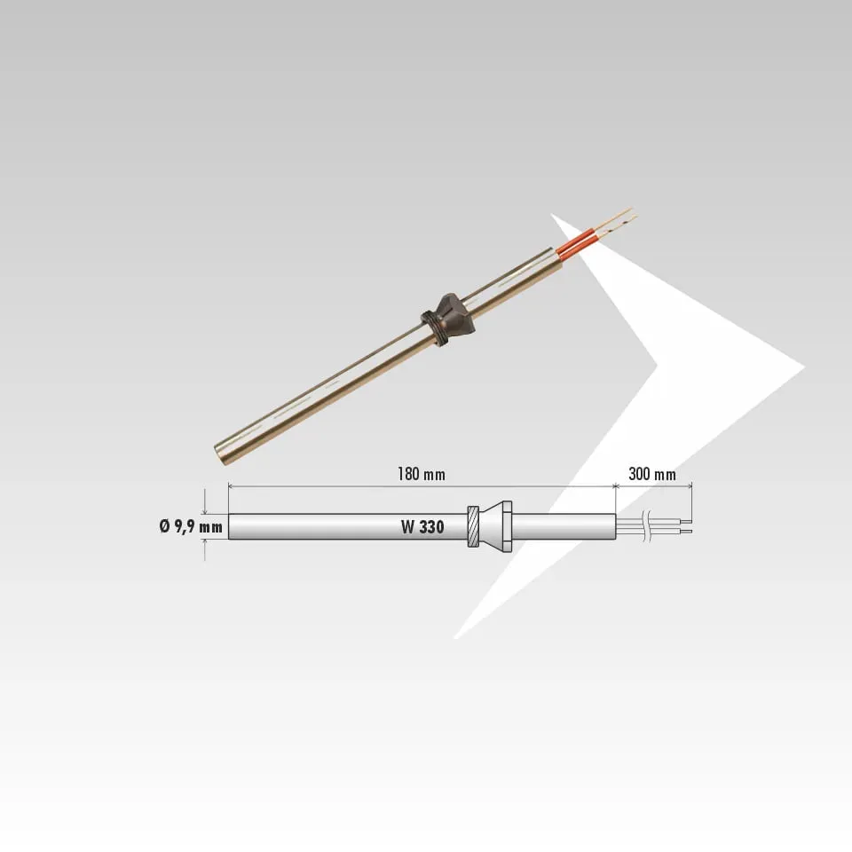 AMR Top KIT 3 candeletta stufa pellet 330W raccordo 3/8”