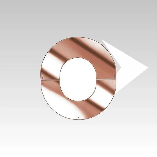 AMR Top DP25 DPR2543 piastra passaggio tetto 10°-30° inox