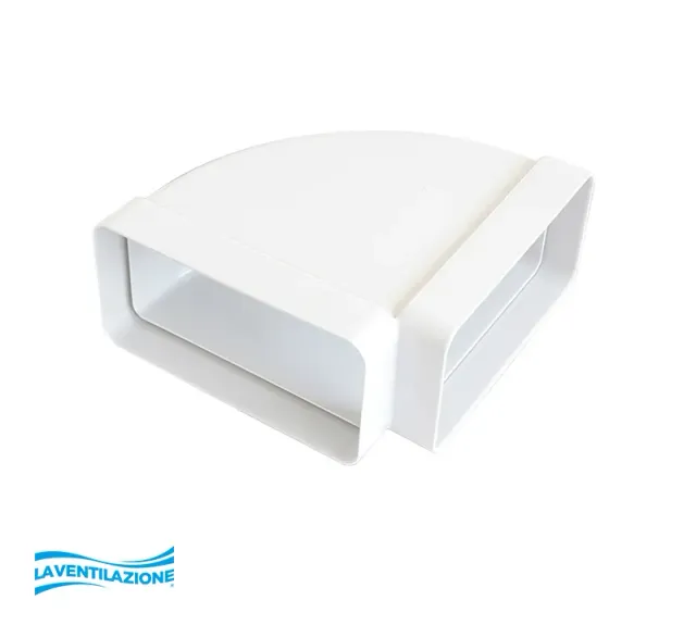 La Ventilazione Curva Orizzontale 120x60 Tubo Rettangolare