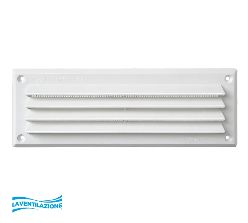 La Ventilazione Griglia rettangolare sovrapporre 227x80 mm