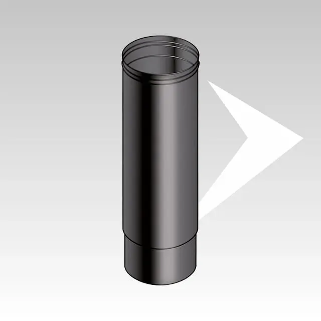 AMR Top Biom Top SP0804 tubo telescopico nero pellet