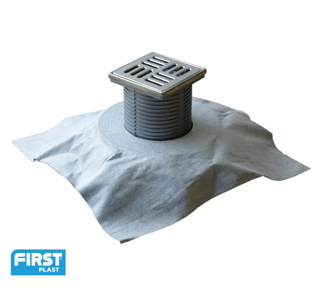 La Ventilazione Chiusino Sifonato PP Griglia Inox